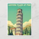 Recherche de pise italie cartes postales Aquarelle