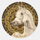 Recherche de cheval arabe autocollants Gris