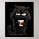 Zoek naar funny black cat kunst Dier
