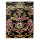 Recherche de motif floral vintage carnets Orné