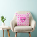 Recherche de rose de coeur coussins Coeurs