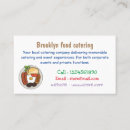 Recherche de déjeuner cartes visite Bacon