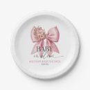Recherche de floral baby shower assiettes Chic