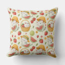 Recherche de motif fruit coussins Motif de fraise