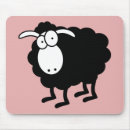Recherche de moutons noirs tapis souris Mignon