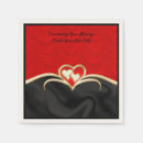 Recherche de or rouge serviettes Amour