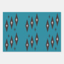 Recherche de les années 50 papier cadeau Moyen siècle moderne