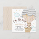 Recherche de neutre baby shower invitations Oh mon bébé