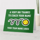 Recherche de le base ball vœux cartes Coach