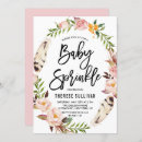 Recherche de plumes roses invitations Fleurs d'aquarelle