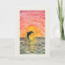 Recherche de coucher soleil dauphin cartes invitations Mer