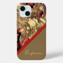 Recherche de marbre rouge iphone coques Coloré