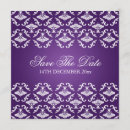 Recherche de damassé élégante invitations Romantique