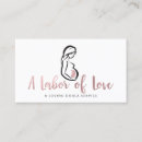 Zoek naar doula visitekaartjes Roze