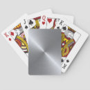 Recherche de acier jeux de cartes Élégant