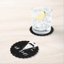 Recherche de smoking dessous de verres Noir et blanc
