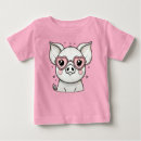 Recherche de pigeon bébé tshirts Rose