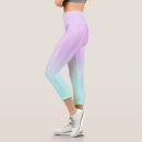 Recherche de pastel ombre leggings Bleu