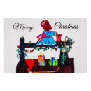 Recherche de joyeuses fêtes posters Santa claus