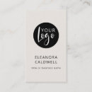 Zoek naar eggshell visitekaartjes Chic