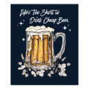 Zoek naar het leven is te kort posters Drink