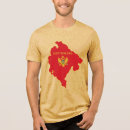 Recherche de montenegro tshirts Drapeau