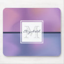 Recherche de rose violet tapis souris Monogramme