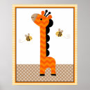 Recherche de giraf chambre enfant posters Mignon