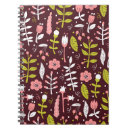 Recherche de motif floral vintage carnets Été