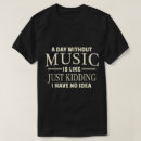 Recherche de humour guitare tshirts Pour amateur de musique