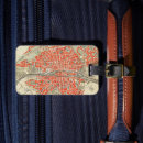 Recherche de voyage paris bagages étiquettes Rétro