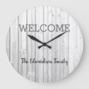 Zoek naar hout grijs klokken Rustisch