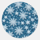 Zoek naar witte sneeuwvlok stickers Blauw