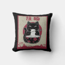 Recherche de chat japonais coussins Kawaii