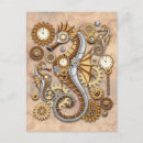 Recherche de steampunk vintage cartes postales Animaux