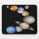 Recherche de le système solaire tapis souris Photographie