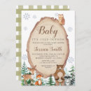 Recherche de woodland animal baby shower invitations Pour tous