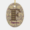 Recherche de lettre f ornements Vintage