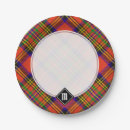 Recherche de tartan écossais assiettes en papier Clan