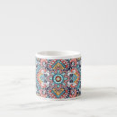 Recherche de motifs ethniques tasses Illustration