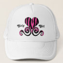 Recherche de rose et blanche casquettes Élégant