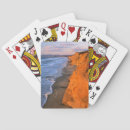 Recherche de falaise jeux de cartes Plage