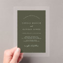 Recherche de transparent mariage invitations Clair