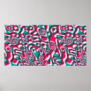 Recherche de motif psychédélique posters Acide