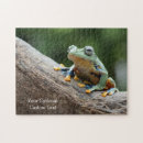 Recherche de grenouilles mignonnes puzzles Crapaud
