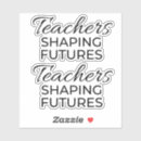 Recherche de façonné autocollants Teacher