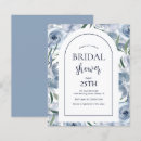 Recherche de blue floral bridal shower invitations Bleu poussiéreux