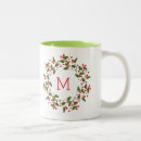 Recherche de couronne rouge tasses Noël