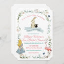 Recherche de alice vintage invitations Lapin