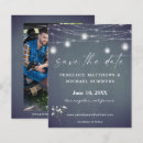 Recherche de bébé bloque invitations Bleu
